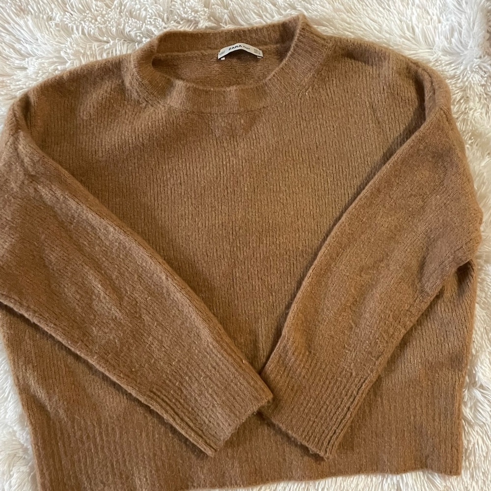 Zara Camel Sweater